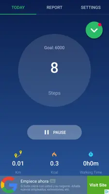 Pedometer Step Counter android App screenshot 6